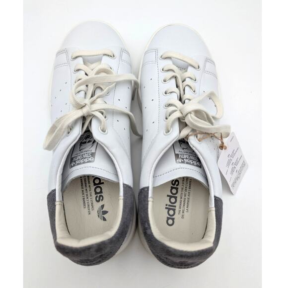 Adidas Stan Smith Lux Sneaker Shoes Men\'s Crystal White/Grey Size US7.5 EU40 2/3 main image 4